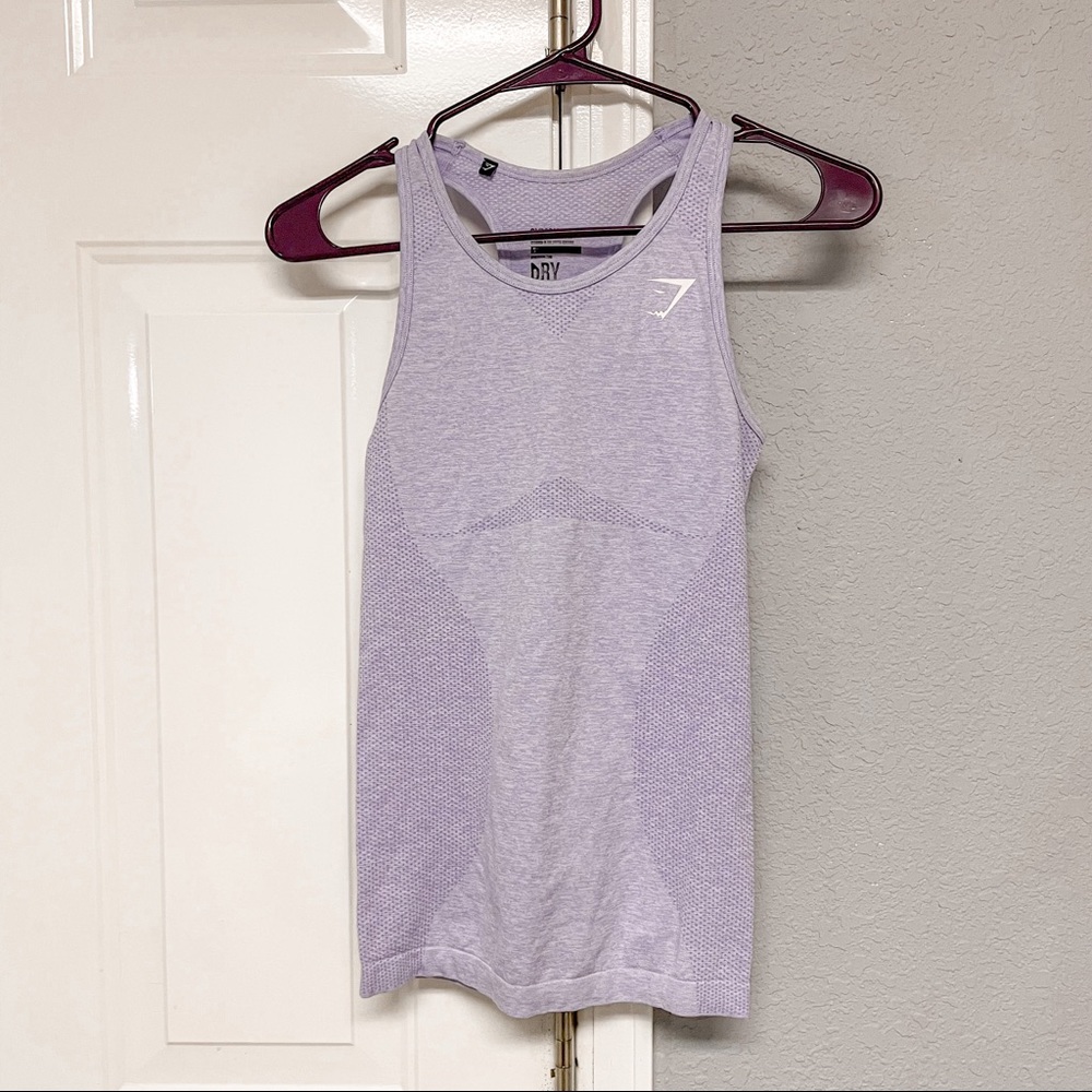Gymshark Purple Marl Tank Top Size Small